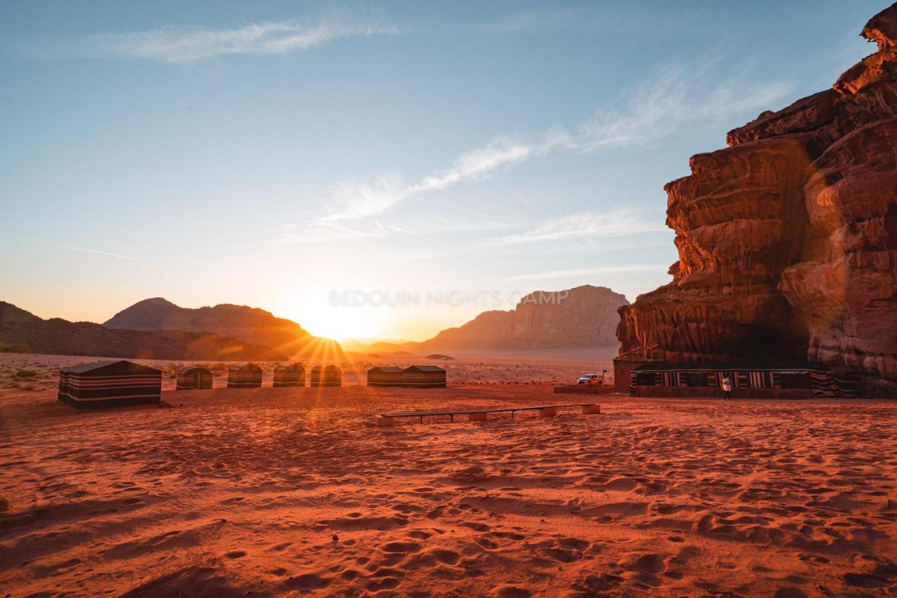Bedouin Nights Camp Hotel Wadi Rum Bagian luar foto